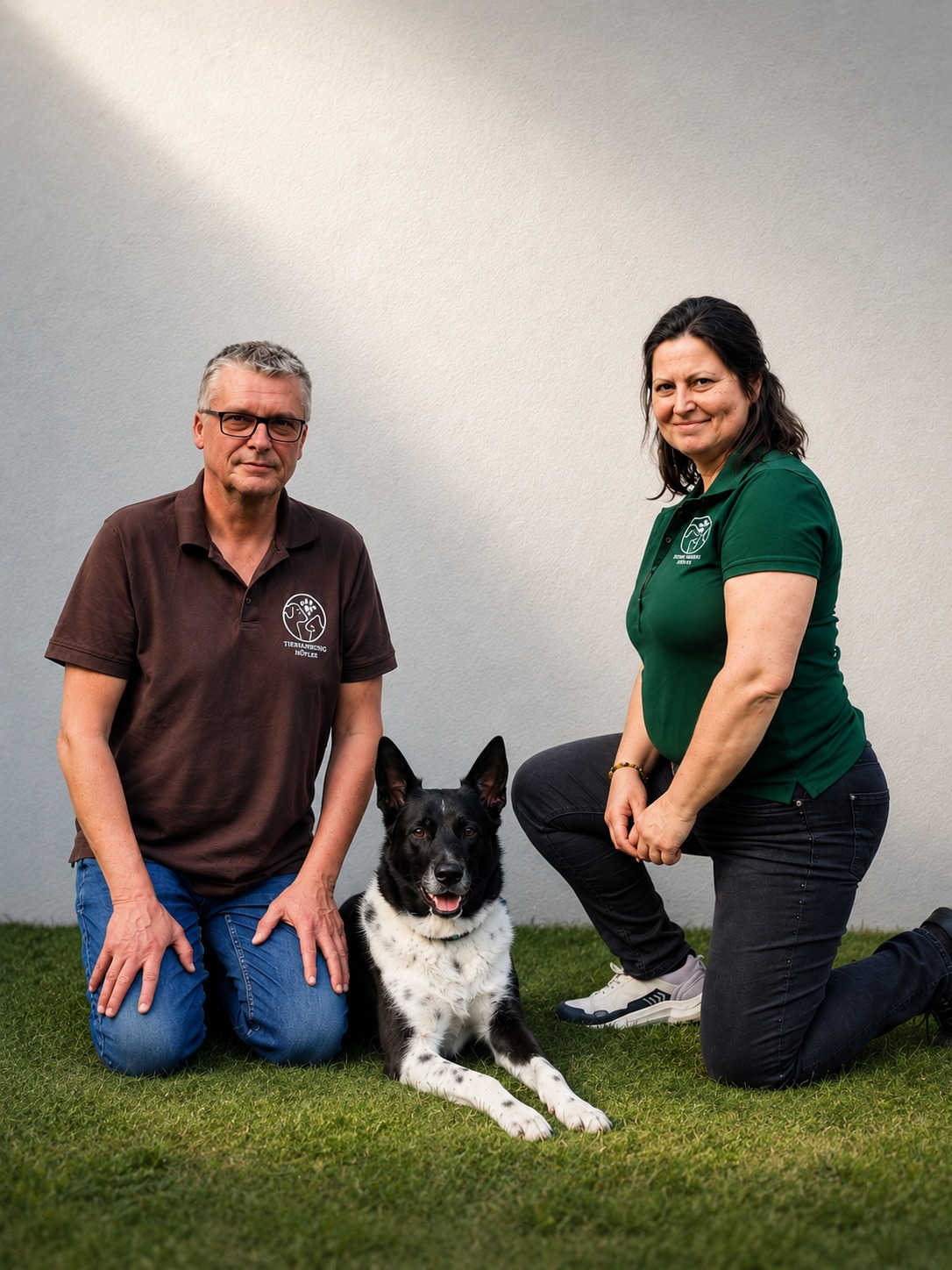 Gerhard und Sabine Höfler mit Hund Sammy